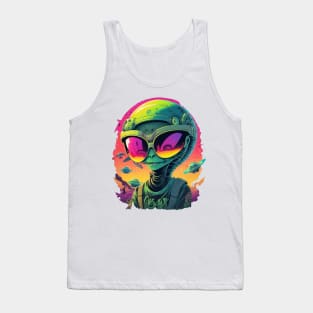 The Aliens Are Here! Tank Top